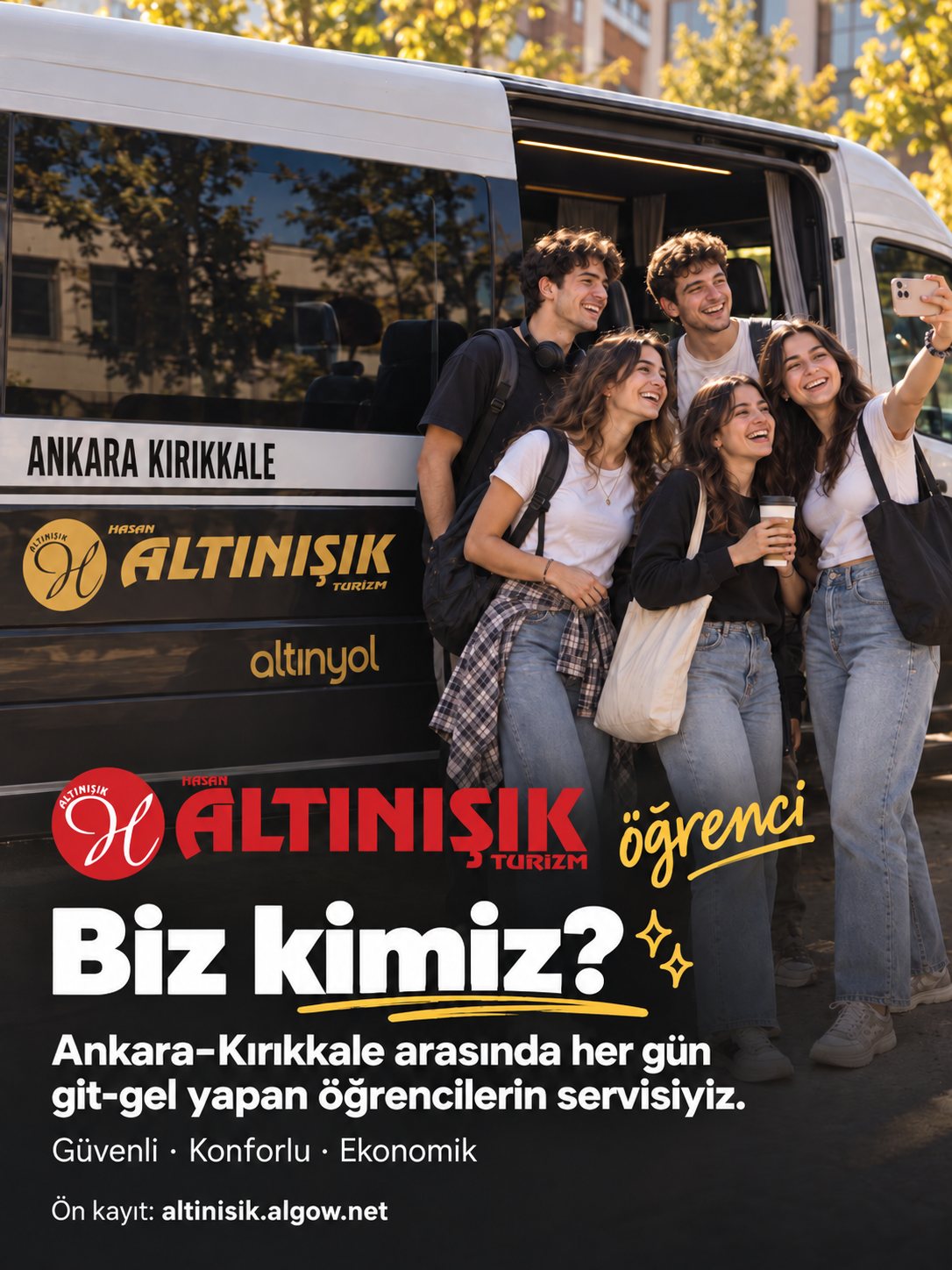 Launch post for the Altınışık Öğrenci Instagram account: Who are we?